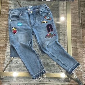 Cat & Jack Patched Jeans